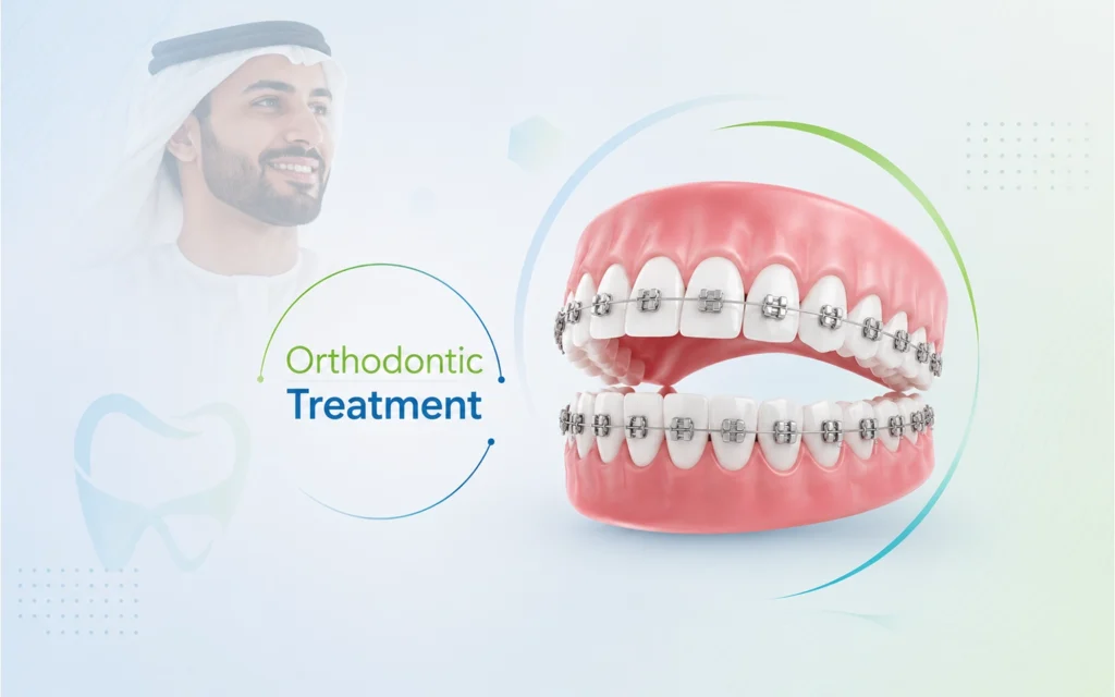 Orthodontic treatment in India with braces and clear aligners
